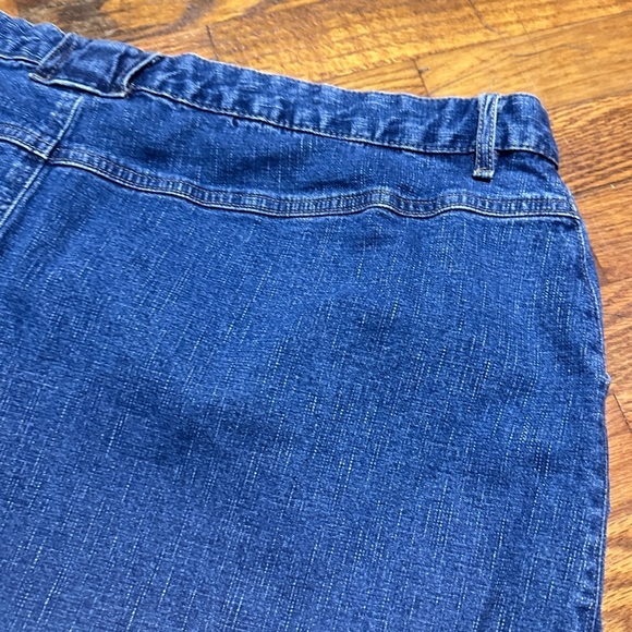 Vintage Faded Glory Medium Wash Blue Jean Denim Maxi Skirt Women’s Plus Size 24W - Picture 12 of 16